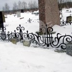 Арт №008 Кованая оградка на могилку